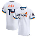 H.Astros #14 Mauricio Dubon Player City Connect Limited Elite White Baseball Jerseys