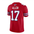 B.Bills #17 Josh Allen Red Vapor F.U.S.E. Limited Player Jersey 篓C Home American Football Jerseys