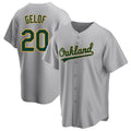 Athletics #20 Zack Gelof Player Gray Road Replica Baseball Jerseys