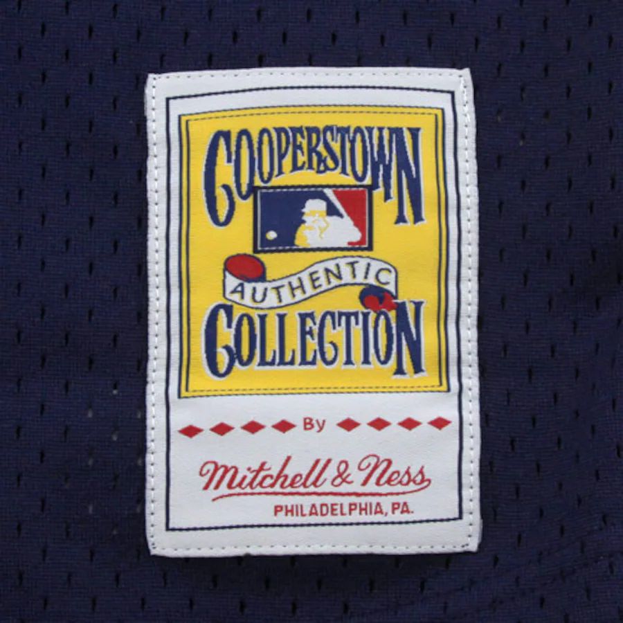 Custom A.Braves Majestic Navy Alternate Game Baseball Jerseys